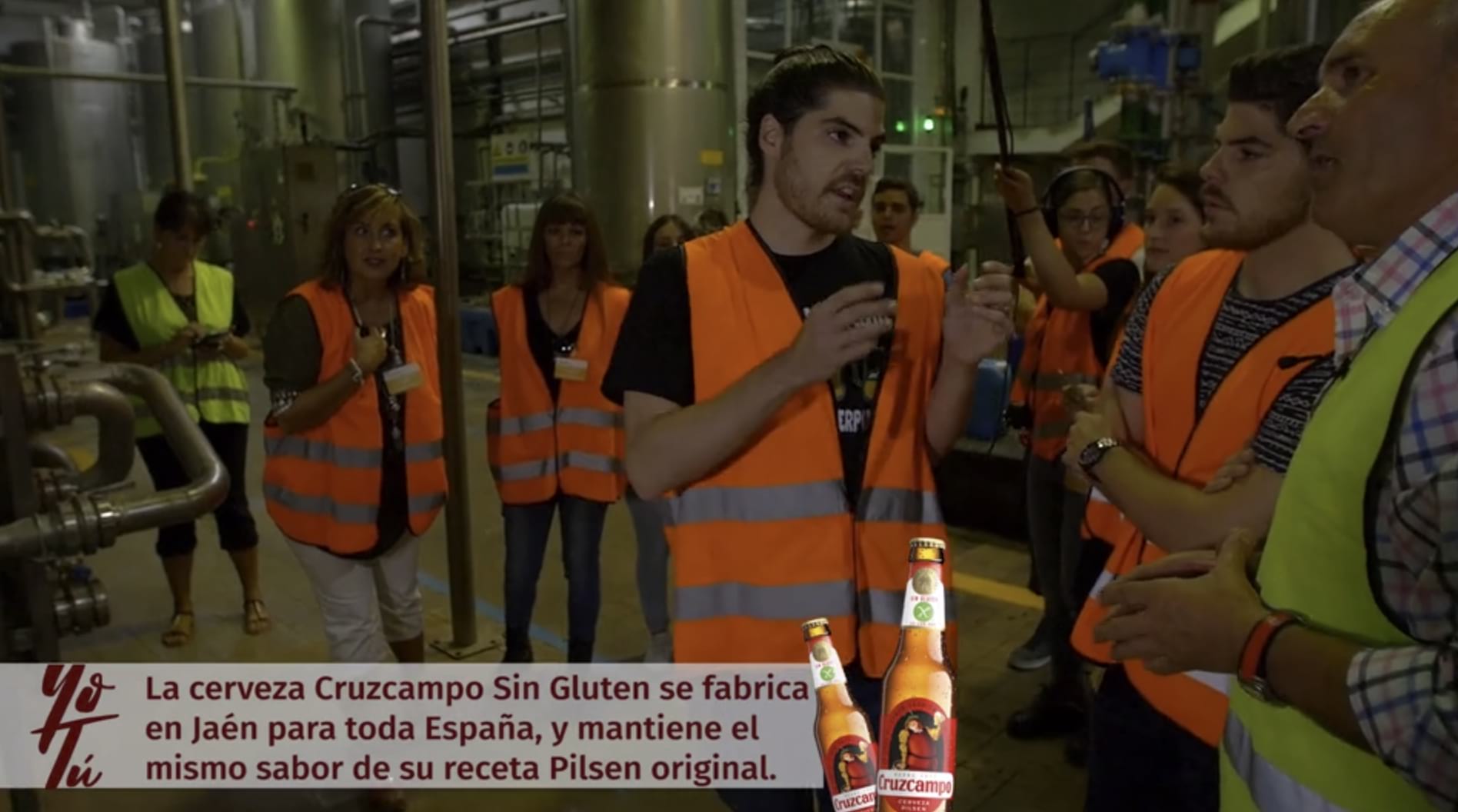 Visita cerveza cruzcampo Jaén